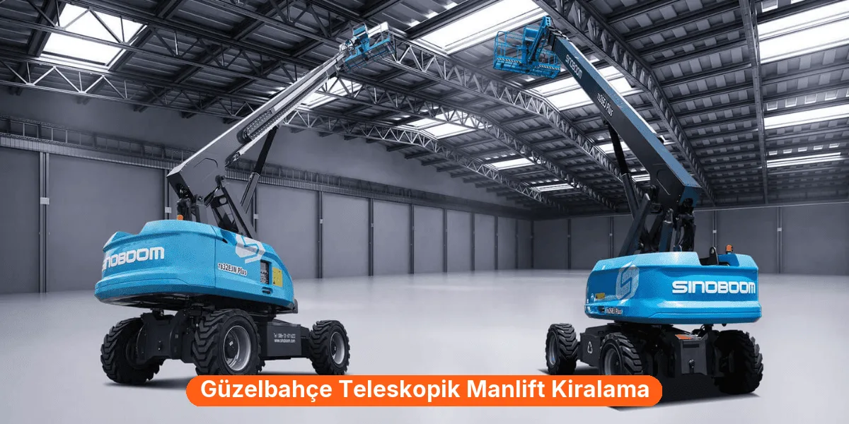 Güzelbahçe Teleskopik Manlift Kiralama